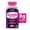 MiraLAX MiraFIBER Gummies, 8g Prebiotic Fiber & Metabolism Support Supplement,