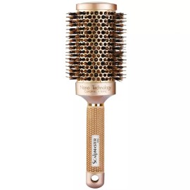 Scalpmaster BARBER BEAUTY SALON SCALPMASTER CERAMIC IONIC HAIR STYLING ROUND BRUSH 3 1/2"
