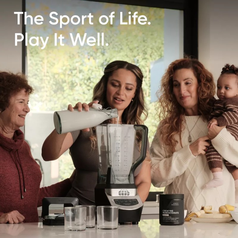 Sports Research Creatine Monohydrate 5g Micronized Creatine 10.58oz - 60