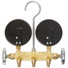 Yellow Jacket 42041 Heat Pump Manifold, R/22/407C/410A, Degrees F