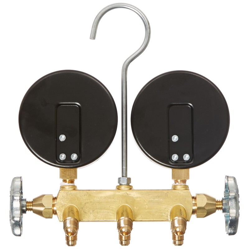 Yellow Jacket 42041 Heat Pump Manifold, R/22/407C/410A, Degrees F