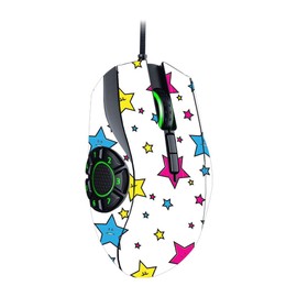 MightySkins Skin Compatible with Razer Naga Hex V2 Gaming Mouse - Smiley Stars | Protective, Durable, and Unique Vinyl Decal wrap Cover | Easy to Apply, Remove, and Change Styles | Made in The USA