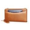 nuoku Womens RFID Wallet Purse Wristlet Crossbody Clutch with Zip