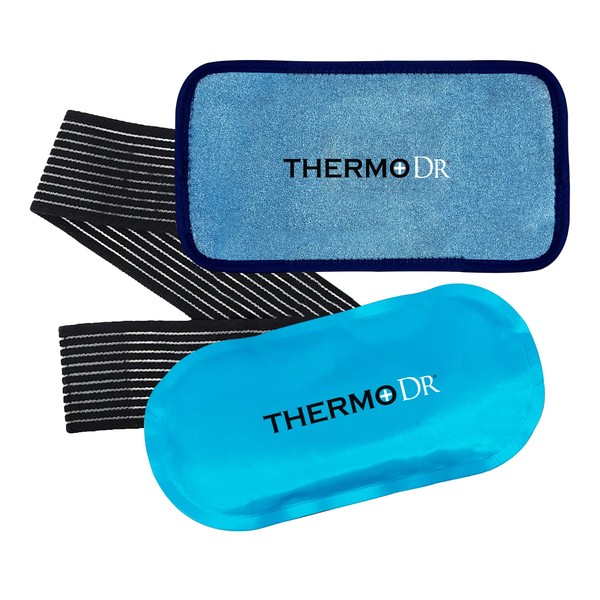 Ice Packs - Gel Ice Pack with Soft Fleece Pouch