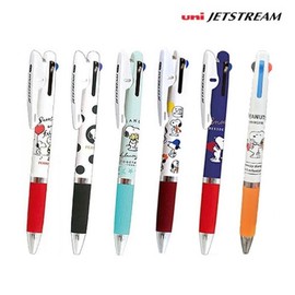 Uni Jetstream 3-Color Ballpoint Pen Snoopy Character 0.5 / 유니 제트스트림 3색 볼펜 스누피 캐릭터 0.5