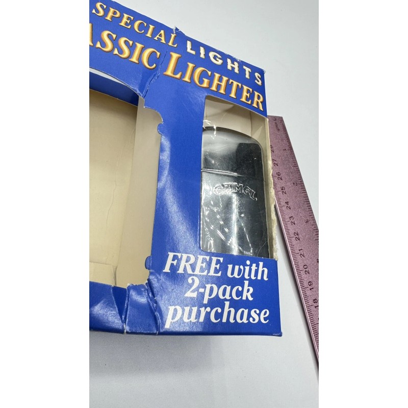 Camel New Vintage Camel CLASSIC LIGHTER CHROME Special Silver Lighter
