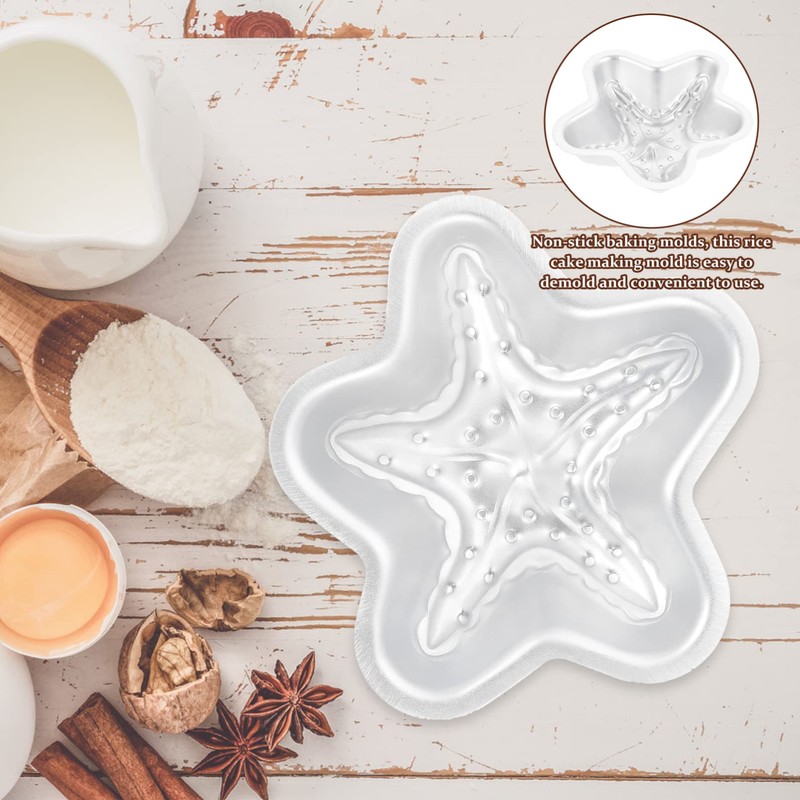 Ciieeo Model Shaped Mold Pudding Moulds Mini Baking Moulds Dessert