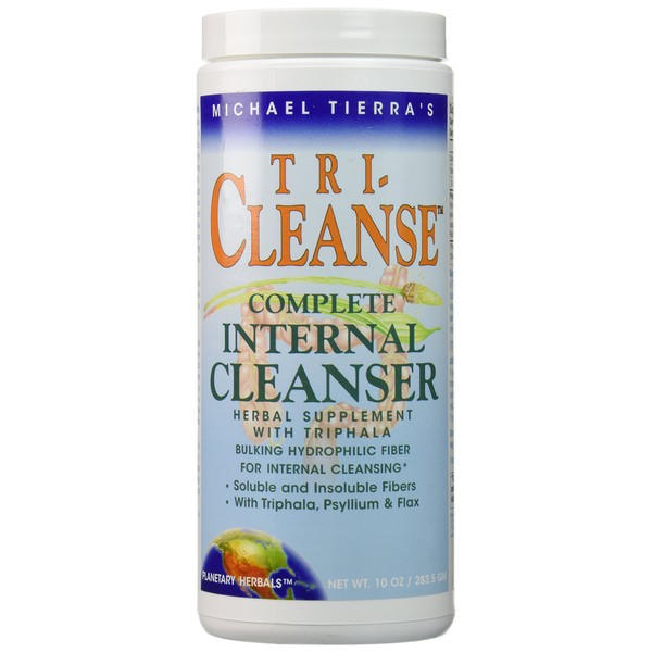 Planetary Herbals Tri-Cleanse Internal Cleanser Powder, 10 oz