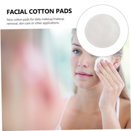 Baluue Pcs Exfoliating Makeup Remover Pads Giant Cotton Rounds for Face Body Organic Cotton Blend Thick Soft Bulk Makeup Wipes