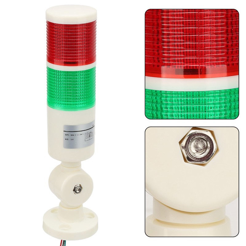 Red /Green CNC Machine Warning LED Indicator Alarm Signal Light