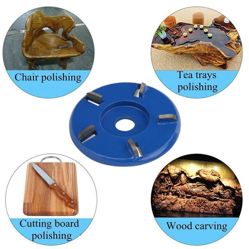 5 Teeth Arc shaped Wood Cutting Disc Woodworking Angle Grinder