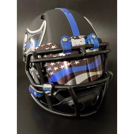 Tampa Bay Buccaneers Back The Blue Mini Football Helmet