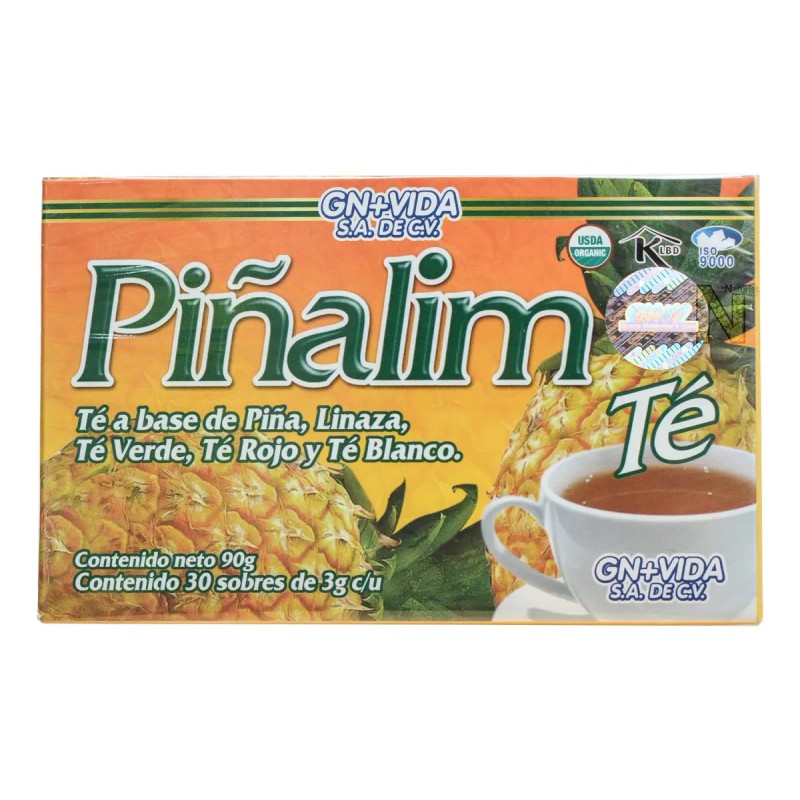 Piñalim Piña Linaza Verde Rojo Blanco Sobres Vida