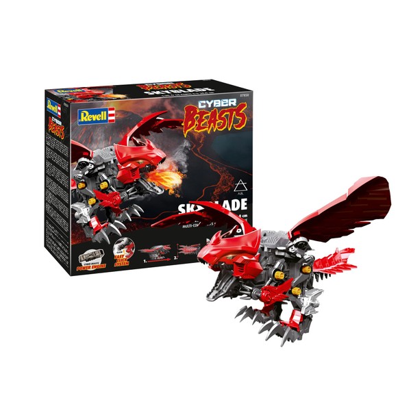 Revell CyberBeasts SkyBlade Model Kit, 1:48 Scale, 80 Pieces, Craft