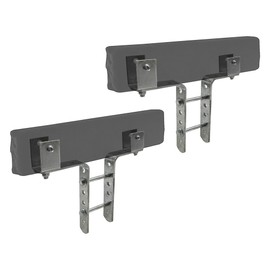 A.A Galvanized Bunk Support and Bracket Assembly for Jon Boat - Bunk Not Included (2)