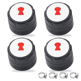 MIYOLO 91538 Grill Knobs for Weber Summit 400/600 Series Gas Grills Replacement for E-470, E-670, S-470, S-460, S-660, S-670 Model (4 Pack)