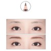 SOLUSTRE 2pcs Pencil with Brow Brush Long-Lasting Deeply Pigmented Leopard