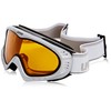 Uvex F 2 Ski Goggles One Size silver metallic shiny