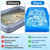 Inflatable Pool Foot Bath Basin, Portable Foot Soaking Bath Basin