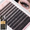 Manga Lash Clusters Kit 10-20mm Cluster Eyelash Extensions Kit 60D