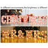 Led Marquee Letters, Pink Glitter Light Up Letters, Small Led