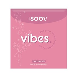 Vibes by Soov | When You're Not Feeling The Feels | 7-Day Period Supplement (5 Capsules a Day) | G&G Vitamins