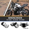 Motorcycle Windshield Airflow Wind Deflector Spoiler Trim for CB125R CB