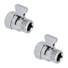 XVL Shower Head Shut-Off Valve Solid Brass 2 Pieces PT06A