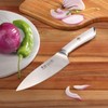 Cangshan ELBERT Series German Steel Forged Chef's Knives (White, 6-Inch)