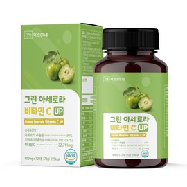 A more healthy dream Green Acerola C Natural Vitamin C Green Acerola Extract 99% 120 tablets 3 boxes / 그린아세로라C 천연 비타민C 그린아세로라추출물99% 120정 3박스
