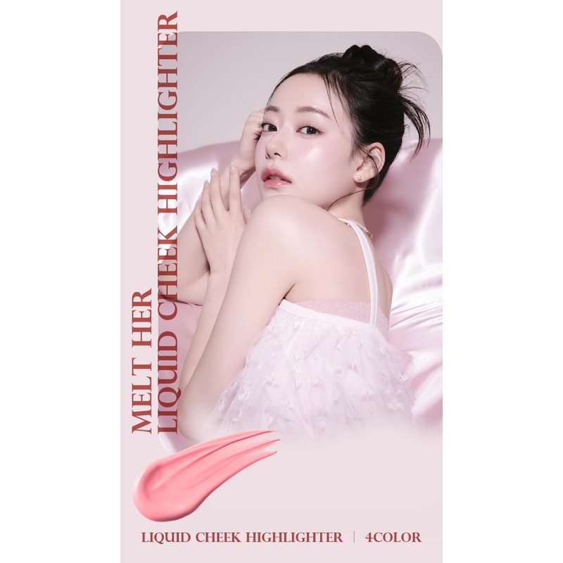 GENTY Melt Har Liquid Cheek Highlighter 102 Sunny Her, 0.1