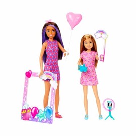 Barbie Celebration Fun - Muñeca de cumpleaños y Stacie (2 unidades)                                                                                   