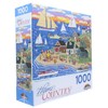 Beach Bonfire Gathering by Mark Frost 1000 Piece Puzzle