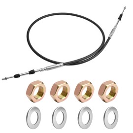 72" Universal Control Cable - Fits for 5200 Series Products, Universal Mount Control Cable PTO Valve Dump Truck, Replace 5203BBU072