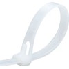 Oksdown 100 Pack 20 inch Reusable Zip Ties White Heavy