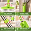 Telescopic Triangle Sponge Cleaning Brush for Home – Extendable Stainless