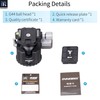 INNOREL G44 Low Profile Tripod Ball Head Panoramic CNC Metal