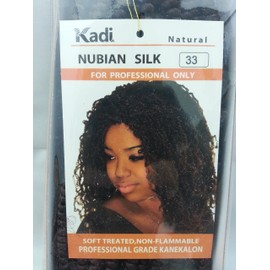 Kadi Natural Collection Braiding Style Hair Extension (1, Nubian Silk - 33)