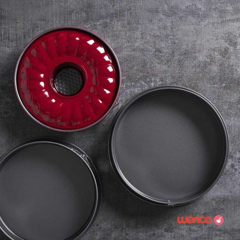 wenco Springform Cake Tin, 26 cm Diameter, Round Cake Tin