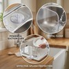 3 PCS Kitchen Sink Splash Guard, Splash Guard for Kitchen