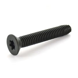 1/4-20 x 2 1/4 Flat Head Floorboard Thread Cutting Screws, Type F, (Star - Six Lobe Drive), Black Phosphate Finish, Countersunk, T-30 Drive (Carton: 1100pcs) Alloy Steel