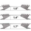 GOUTIME Stainless Steel Shish Kabob Skewer Rack with Storage Bag,