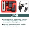 Zoomtools 5Pcs Automotive O2 Oxygen Sensor Removal Socket Wrench Thread