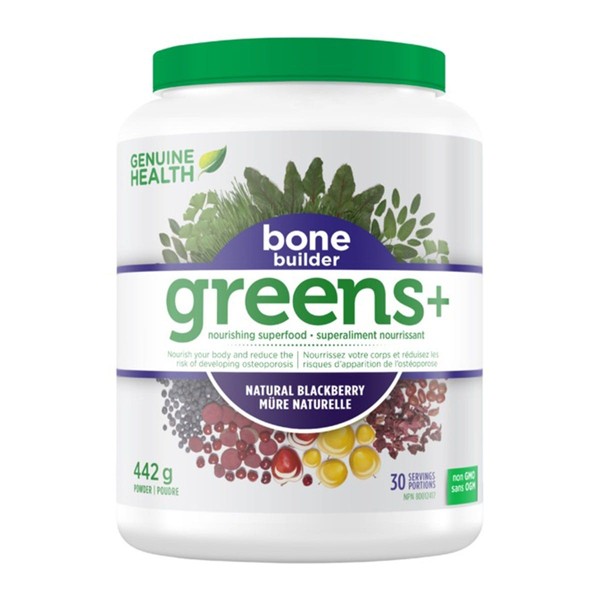 Genuine Health Greens+ Bone Builder Natural Blackberry 442g