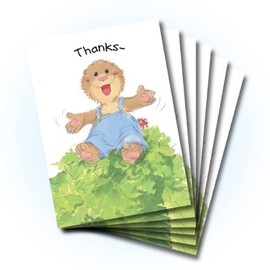 Suzy's Zoo Thank You Card 6-Pack 10324