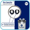 Appli Parts Run Capacitor for ac 35 Mfd uF (microfarads)