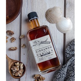 Old State Farms - Cinnamon & Vanilla Infused Pure Maple Syrup 8.4oz, 250ML, Sustainable harvest, Gluten Free