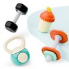 iPlay, iLearn Baby First Gym Rattle Set, Infant Dumbbell Weights