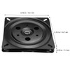 SUPVOX Furniture Turntable Seat Swivel Plate for Bar Stool Recliner