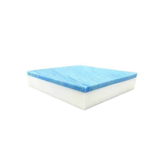 FoamRush 5" x 24" x 27" Gel Memory Foam Bench